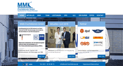Desktop Screenshot of mmk-frachtdienste.de